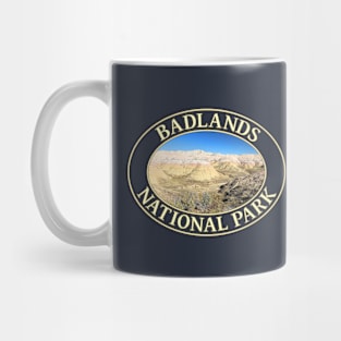 Yellow Mounds at Badlands National Park in South Dakota Mug